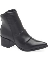 Chocolat Blu - Lian Block Heel Bootie - Lyst