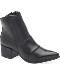 Chocolat Blu - Lian Block Heel Bootie - Lyst