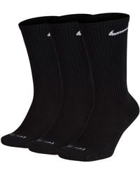 Nike - Assorted 3-Pack Everyday Plus Cushion Crew Training Socks - Lyst