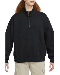 Nike - Flight Fleece Quarter Zip Sweatshirt - Lyst