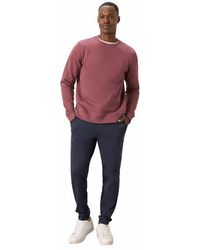 Pact - Organic Cotton Cloud Brushed Fleece Crew Sweatshirt - Lyst
