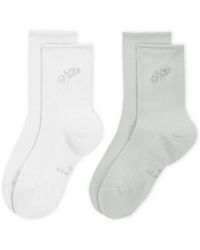 Nike - Everyday Elevated Assorted 2-Pack Cotton Blend Crew Socks - Lyst