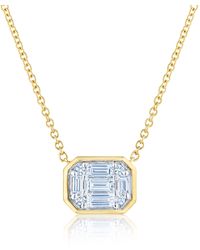 Kwiat - Sunburst Diamond Pendant Necklace - Lyst