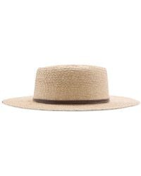Mango - Straw Sun Hat - Lyst