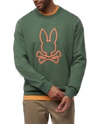 Psycho Bunny - Floyd Embroidered Crewneck Sweatshirt - Lyst