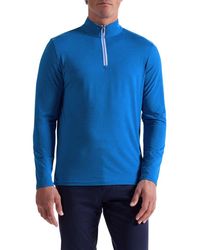 Bugatchi - Quarter Zip Pullover - Lyst