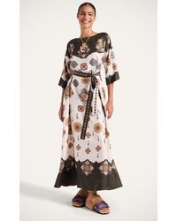 La DoubleJ - Muumuu Dress Round Neck Placée - Lyst