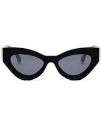 Fendi - Ff Diamonds 52Mm Cat Eye Sunglasses - Lyst