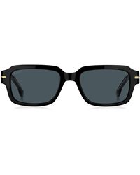 BOSS - 53mm Rectangular Sunglasses - Lyst