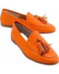 Forever & Always Shoes - Mona Soft Leather Tassel Loafer - Lyst