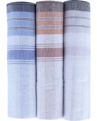 Trafalgar - Checked Cotton Handkerchiefs - Lyst