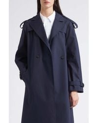 Partow - Annie Bonded Cotton Trench Coat - Lyst