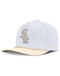 Nike - Cream Chicago Sox Pro Performance Snapback Hat - Lyst