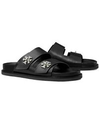 Tory Burch - T Lock Sport Slide Sandal - Lyst