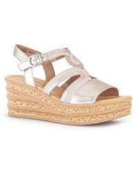 Gabor - 44.655 Platform Wedge Sandal - Lyst