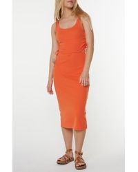 Roxy - Surf Stoked Midi Dress - Lyst