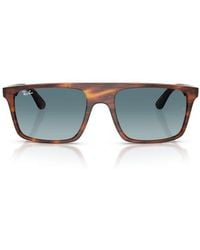 Ray-Ban - 57Mm Gradient Square Sunglasses - Lyst