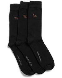 Rodd & Gunn - Dry Plains 3-pack Cotton Blend Crew Socks - Lyst
