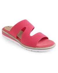 Me Too - Ailee Wedge Slide Sandal - Lyst
