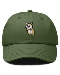 Alix - Leaping Corgi Embroidered Cap - Lyst