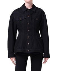Agolde - Myra Structured Denim Jacket - Lyst