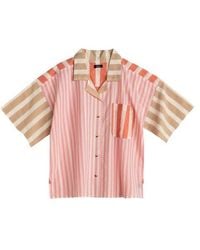 Echo - Cassis Camp Shirt - Lyst