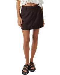 Free People - Can't Blame Me Miniskirt - Lyst
