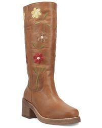 Dingo - Bloom Embroidered Boot - Lyst