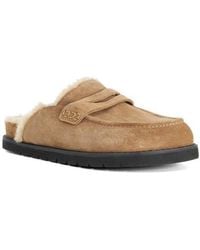 Dune - Goldy Faux Shearling Lined Mule - Lyst