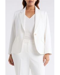 Tahari - Stretch Bouclé Jacket - Lyst