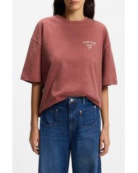 BOSS - Cotton Tee - Lyst