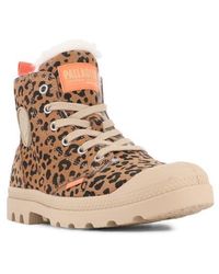 Palladium - Pampa Hi Zip Faux Fur Boot - Lyst