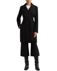 Ralph Lauren - Drape Front Crepe Jacket - Lyst