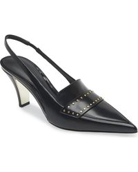 Rebecca Minkoff - Paris Stud Slingback Pointed Toe Pump - Lyst