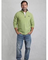 Weird Fish - Newark 1/4 Zip Grid Fleece - Lyst