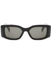 Celine - Triomphe 53Mm Rectangular Sunglasses - Lyst