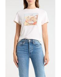 RE/DONE - Classic Same Cloth Graphic T-Shirt - Lyst