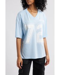 THE VINYL ICONS - 72 Oversize Graphic Football T-Shirt - Lyst