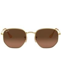 Ray-Ban - 48Mm Gradient Small Irregular Sunglasses - Lyst