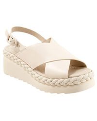 EOS FOOTWEAR - Melia Platform Wedge Sandal - Lyst