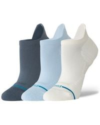 Stance - The Solid Light 3-Pack Tab Ankle Socks - Lyst