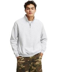 Cotton On - 1/4 Zip Fleece - Lyst