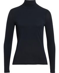 St. John - The Nuda Jersey Turtleneck Top - Lyst
