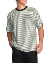Billabong - Baxter Stripe T-Shirt - Lyst