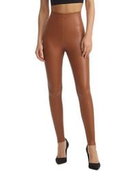 Commando - Control Top Faux Leather Leggings - Lyst