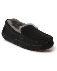 Dearfoams - Fireside Melbourne Genuine Shearling Moccasin Slipper - Lyst