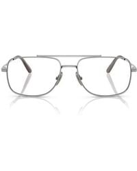 Ray-Ban - William Titanium 56Mm Square Optical Glasses - Lyst