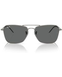Ray-Ban - Caravan Reverse 58Mm Square Sunglasses - Lyst