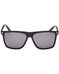Tom Ford - Fletcher 57Mm Polarized Square Sunglasses - Lyst