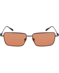 Ferragamo - Gancini Evolution 57mm Rectangular Sunglasses - Lyst
